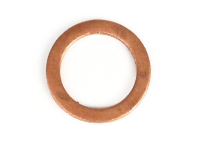 Sealing Ring th 1,5mm, hydraulic, bronze, D: 10x16x1 mm
